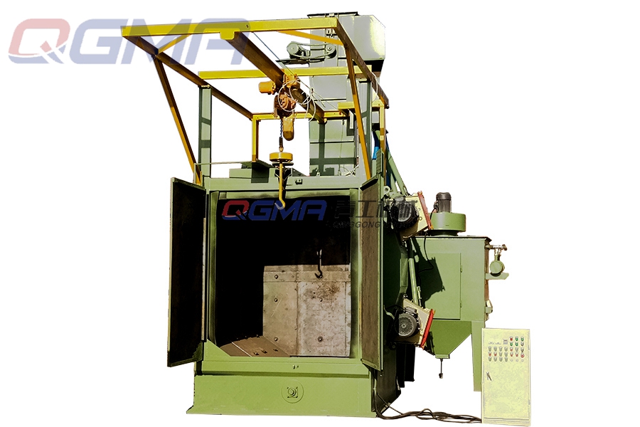 ​炒锅吊钩式除锈机