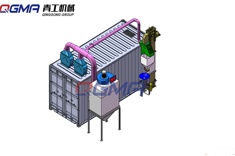 集装箱喷砂房