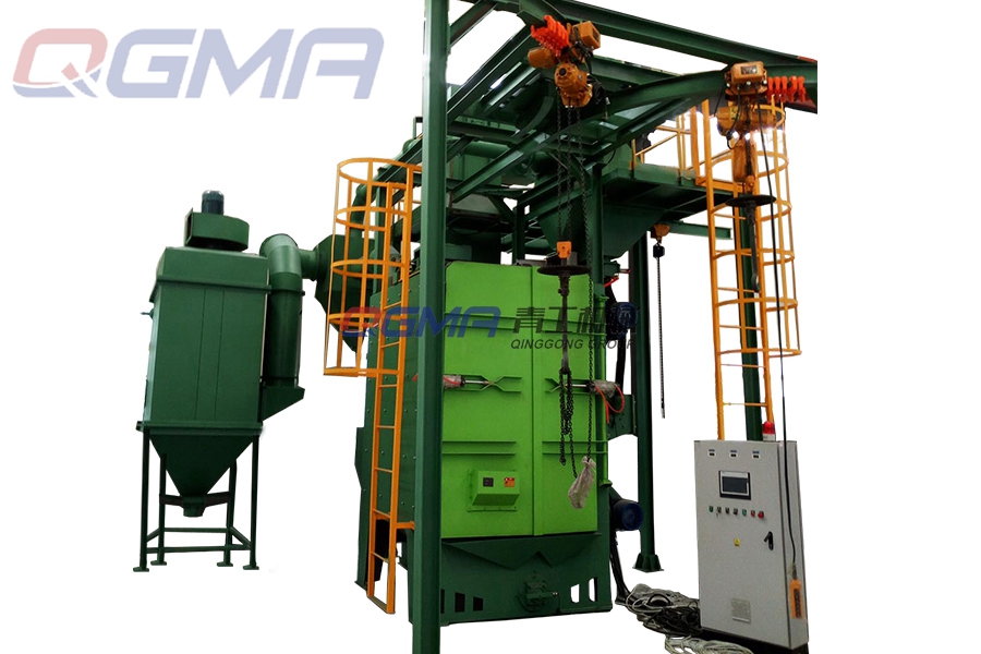 转向架组件打砂机