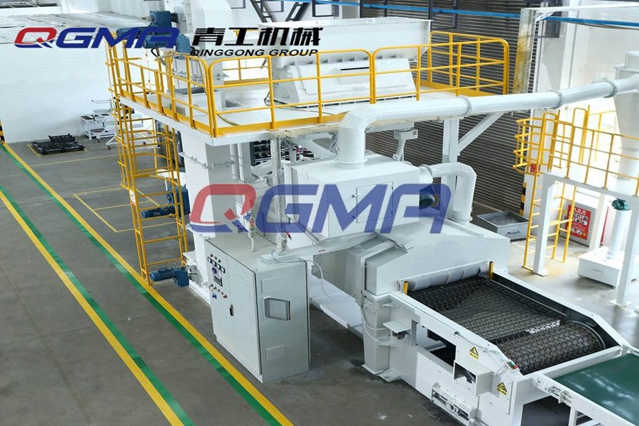 铝锅网带式打砂机 铝锅网带式打砂机