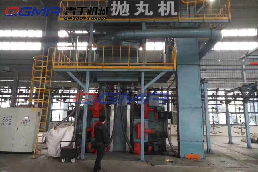 积放式悬链打砂机 积放式悬链打砂机