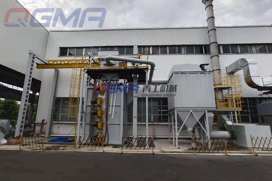 单吊钩式抛丸除锈清理机