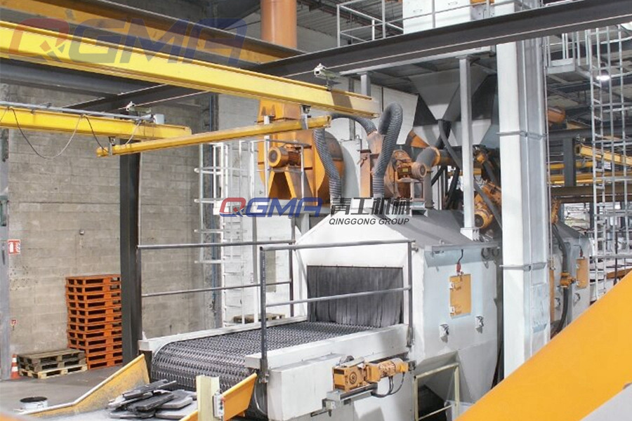 网带通过式抛丸机 网带通过式抛丸机