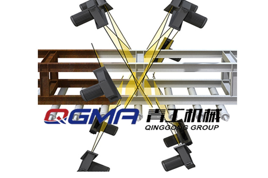 物流台车通过式抛丸清理机