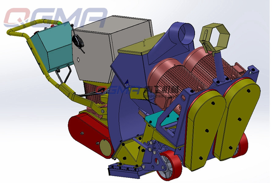 公路移动式抛丸机 公路移动式抛丸机