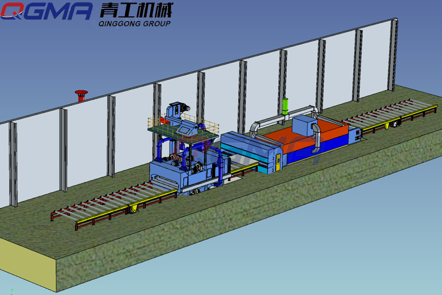 大型设备抛丸机_钢板通过式抛丸机