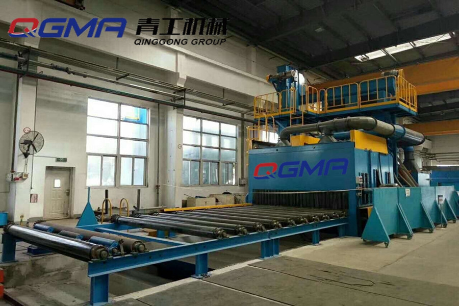 钢筋焊接网通过式抛丸机