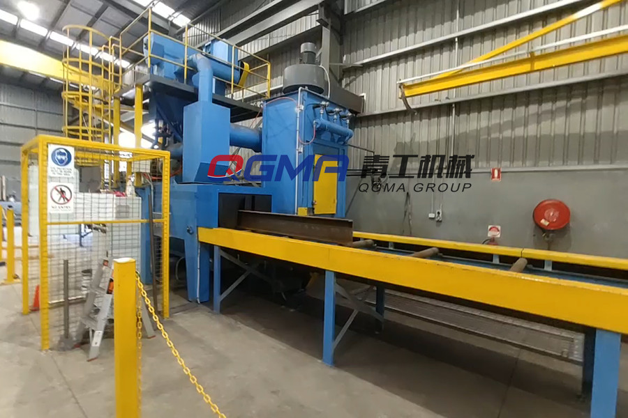 工业型材通过式抛丸机