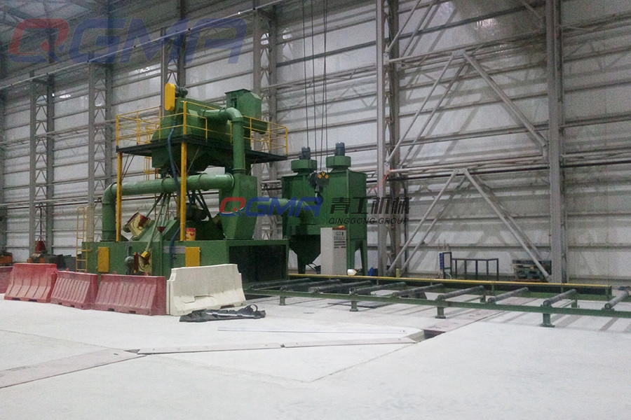 轨道钢通过式抛丸机