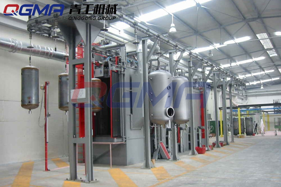 长沙吊钩通过式除锈机