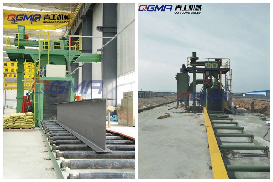 杭州型钢打砂机