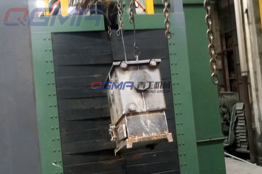 悬链式抛丸机 悬链式抛丸机