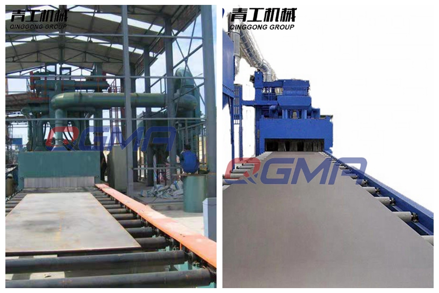 钢板抛丸清理机 钢板抛丸清理机